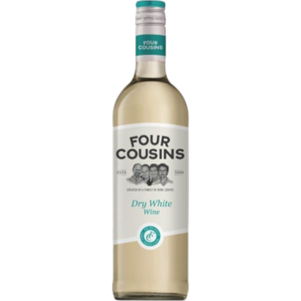Four Cousins Dry White 750Ml