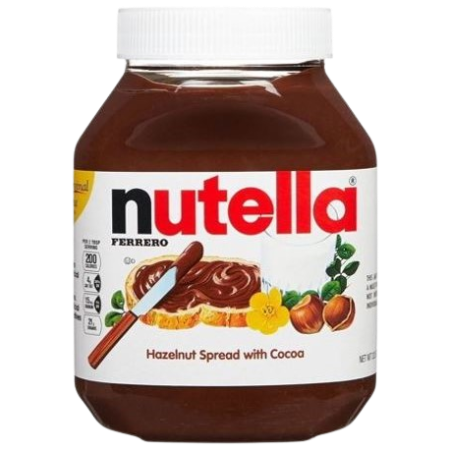 Fererro Nutella Hazelnut Spread With Cocoa 750G