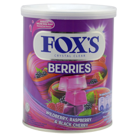 Fox's Crystal Clear Candy Berries 180G