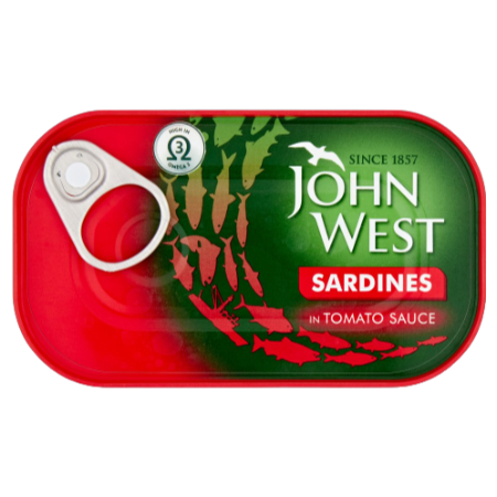 John West Sardines In Tomato Sauce 120G