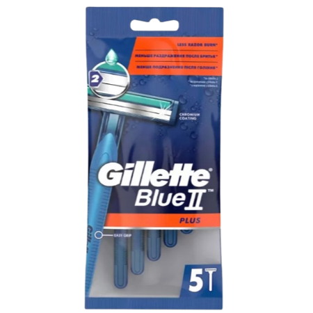 Gillette Blue Ii Plus Razor 5Un