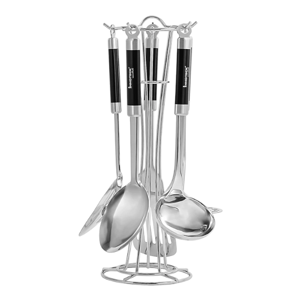 Cooking Stainless Utensil With Stand