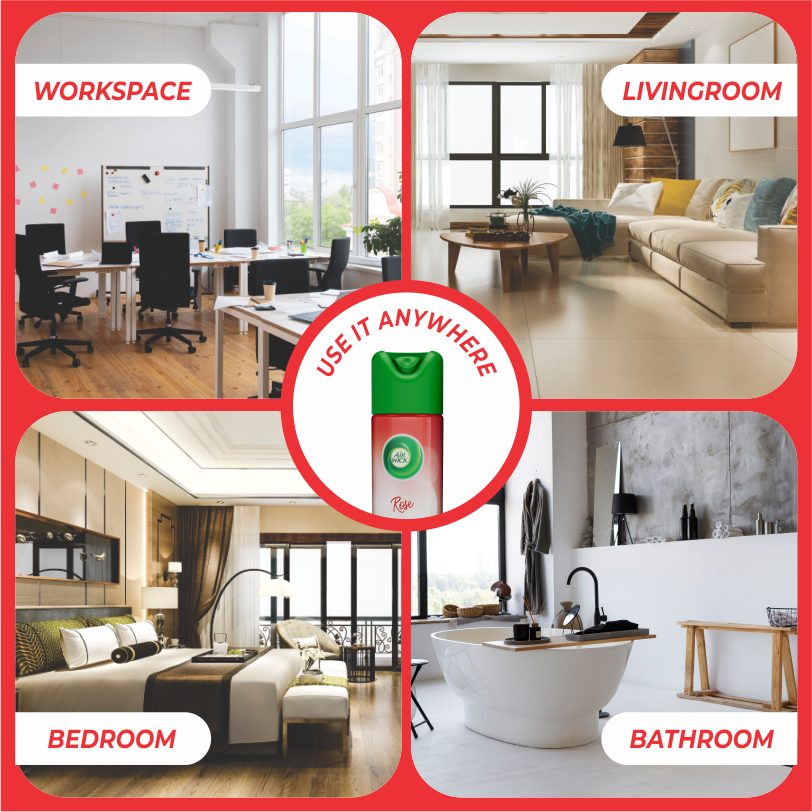Airwick Air Freshener Rose 300Ml