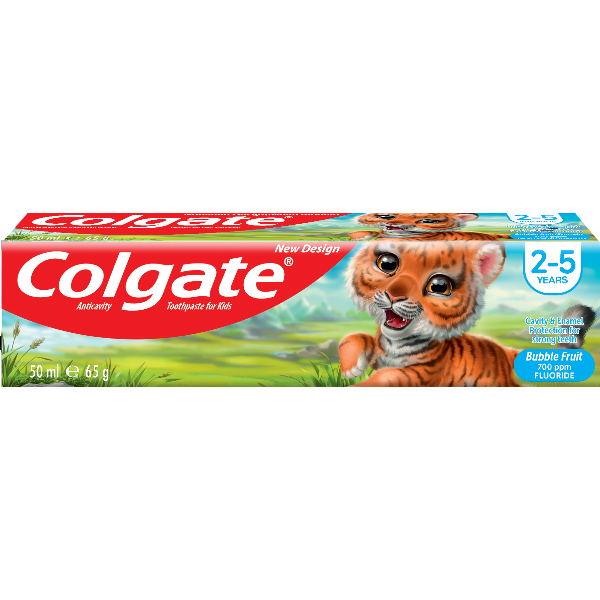 Colgate Toothpaste Bubble-Fruit Junior 50G