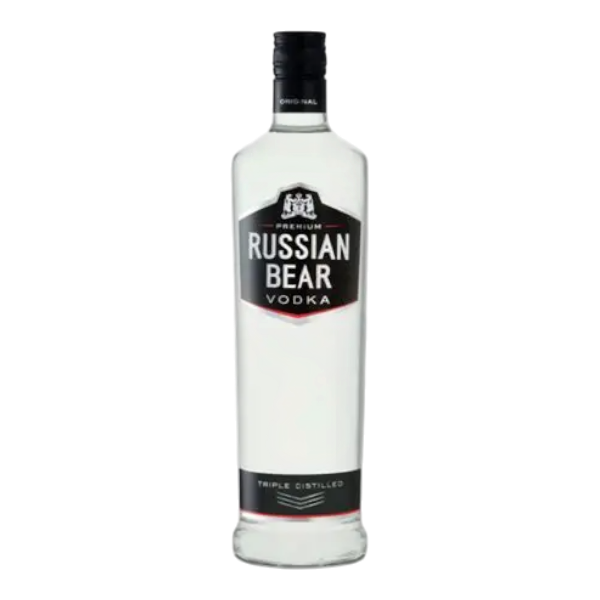 Russian Bear Vodka Tripple Distilled 750Ml