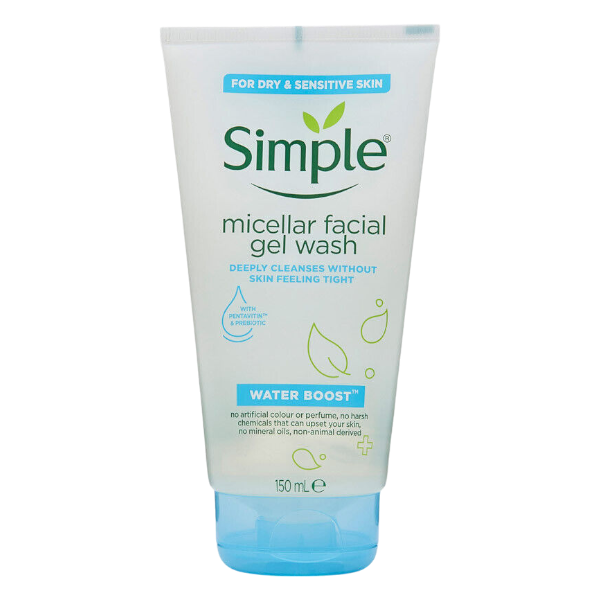 Simple Water Boost Micellar Facial Gel