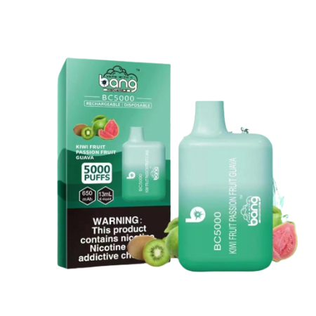 Bang  Kiwi Passion Fruit Guava 5000 Puffs