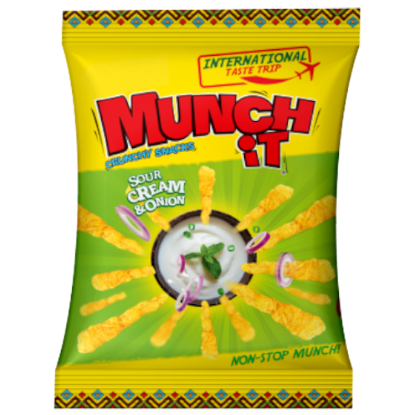Munch It Sour Cream & Onion 25G