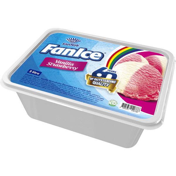 Fanice Double Treat Ice Cream 3L