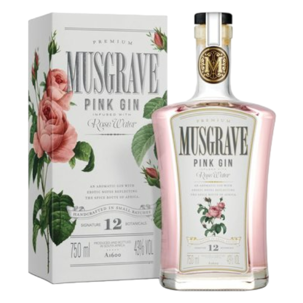 Musgrave Gin Pink Rose 750Ml
