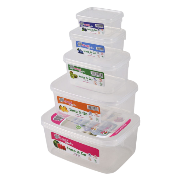 Sacvin Snap & Go (5-In-1) Transparent Color