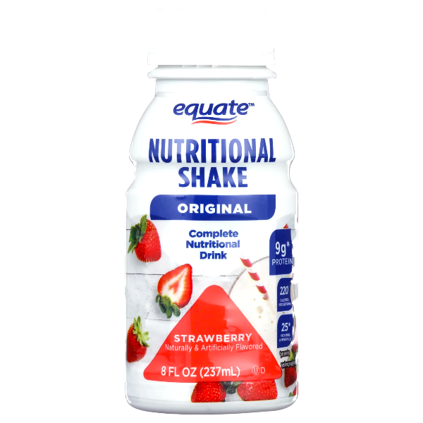 Equate Nutritional Shake S.berry 237Ml