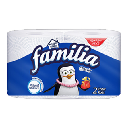 Familia Toilet Paper Natural Whiteness 2Rolls