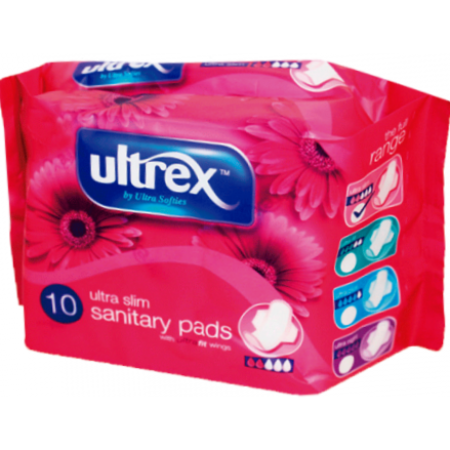 Ultrex Ultra Slim Sanitary Pads 10Un
