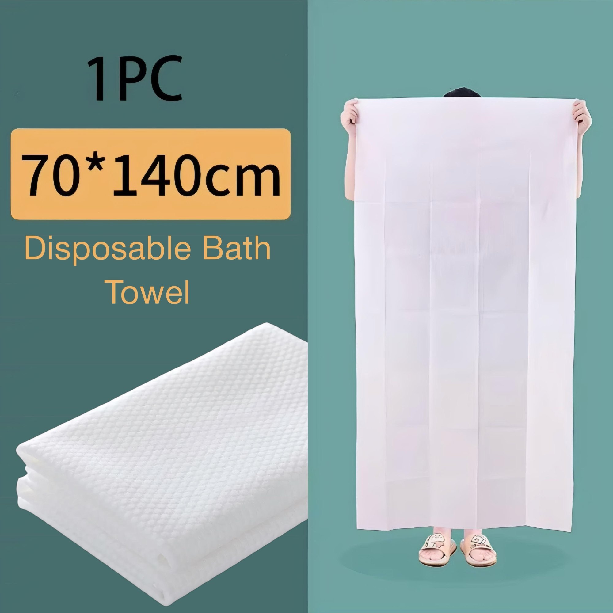 4.Season Travel Disposable Bath Towel (70Cm-140Cm) 1Un-0285