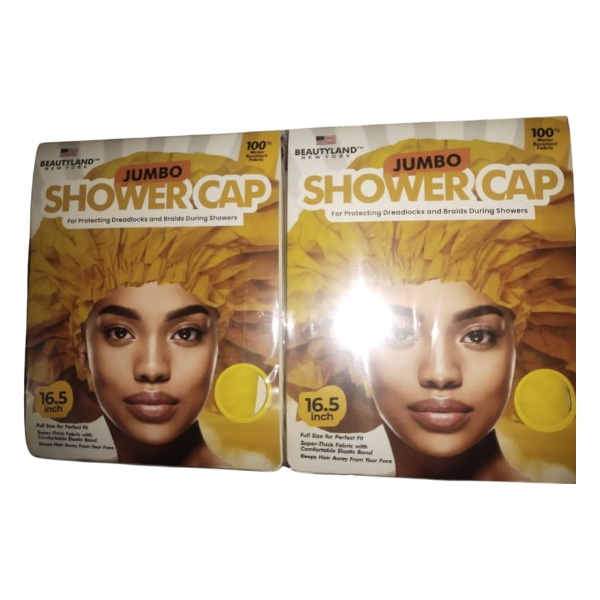 Beautyland Jumbo Shower Yellow Color Cap 16.5 Inch