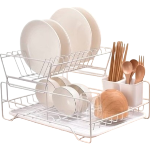 Dish Drying Plate Rack 2 Layers