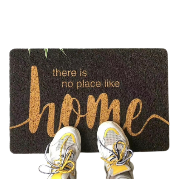 There Is No Place Like Home Rubber Foot Mat (60Cm X 90Cm)