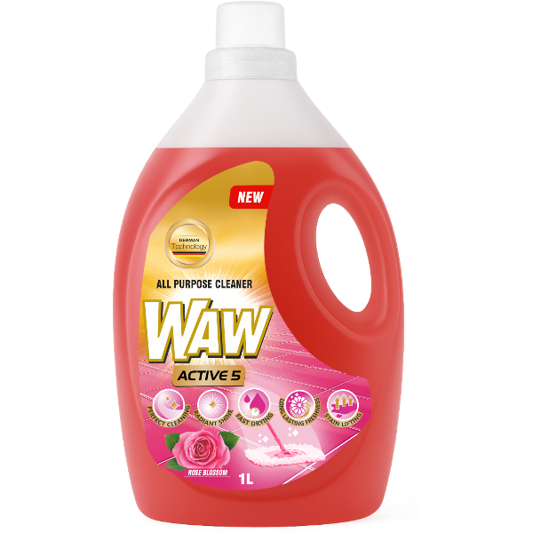 Waw Liquid All Purpose Cleaner Rose 1L