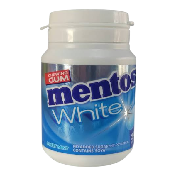 Mentos White Chewing Gum (Sweet Mint) 55G 38Un