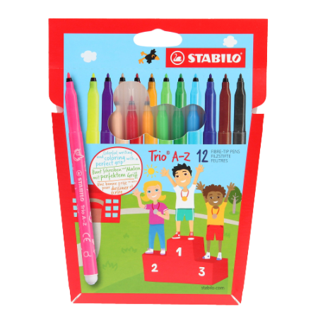 Stabilo Trio A-Z Coloring 12Un