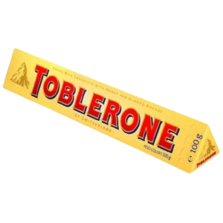 Toblerone With Honey & Almond 100G