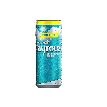 Fayrouz Sparkling Drink Pineapple 330Ml