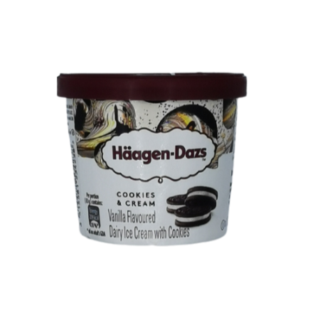 Haagen - Dazs Cookies & Cream 100Ml