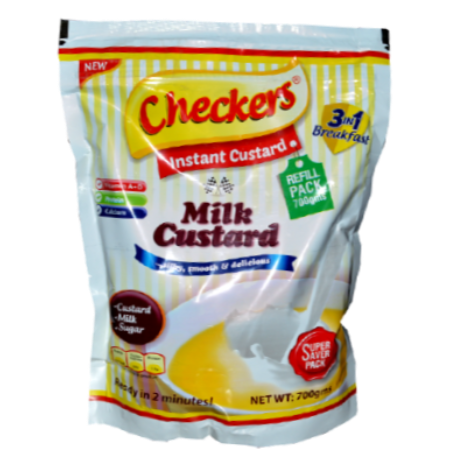 Checkers Milk Custard 3In1 Refill 700G