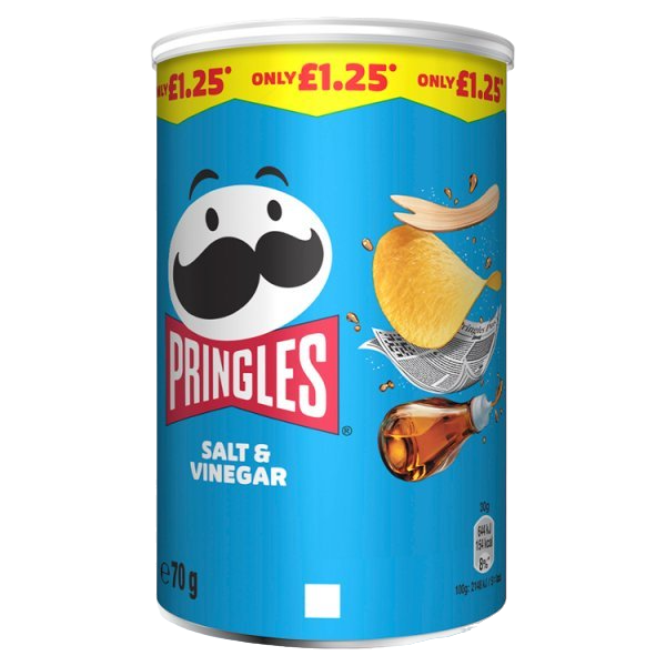 Pringles Salt & Vinegar 70G