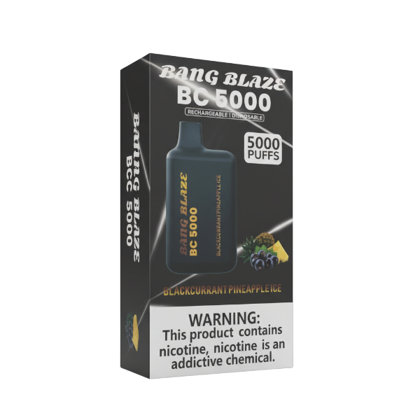 Bang Blaze Blackcurrant Pineapple Ice 5000 Puffs