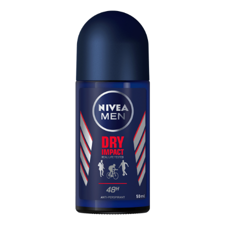 Nivea Roll On Dry Impact Male 50Ml