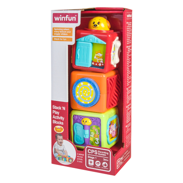 Stack 'N Play Activity Blocks