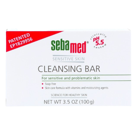 Sebamed Sensitive Cleansing Bar 100G