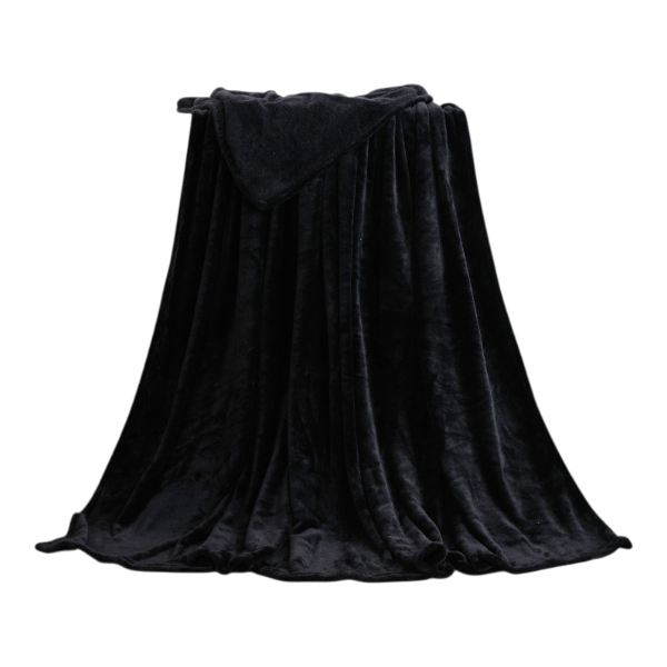 Home Creative Liberty Is Life Blanket (200Cm X230Cm)-Black
