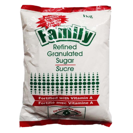 Family Granulated Sugar 1Kg