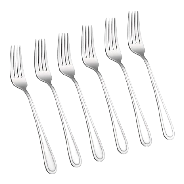 Silver Dinner Fork 6Un