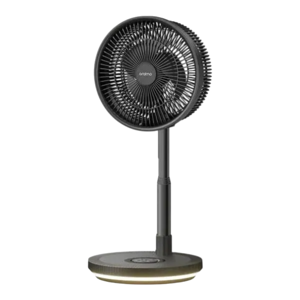 Oraimo Rechargeable Pedestal Fan 14 Inch Graphite Grey