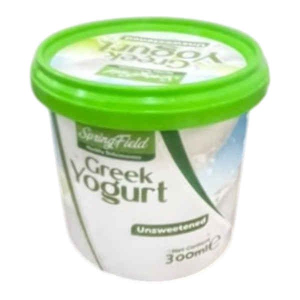 Springfield Greek Yoghurt Unsweetened 300Ml