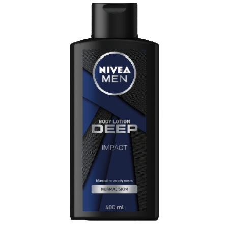 Nivea Body Lotion Deep Men 400Ml