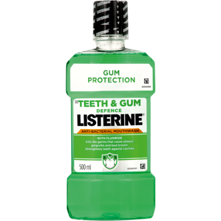 Listerine Mouthwash Teeth&Gum 500Ml