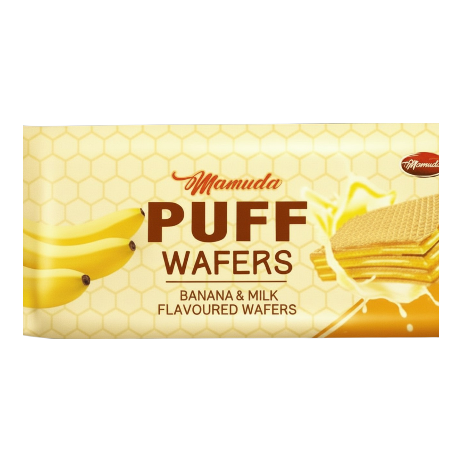 Mamuda Puff Wafers Banana100G