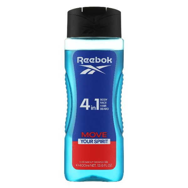 Reebok Shower Gel 4In1 Move 400Ml