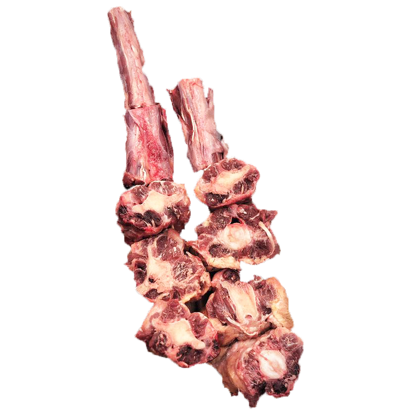 Cow Tail Crosscuts Skin-On 500G Reds & Greens