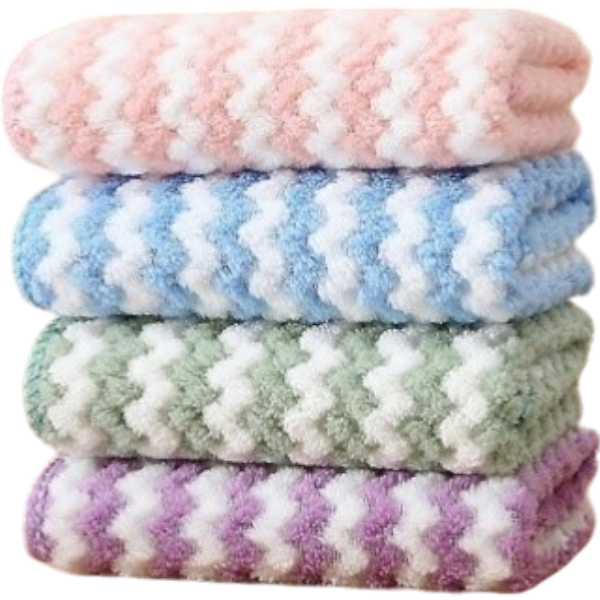 Kitchen Towel Mixed Color Set 4Un