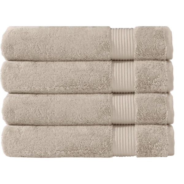 La'marvel Zero Degree Classic Bath Towel (90 X 180Cm) (35" X 71")- Light Taupe Beige