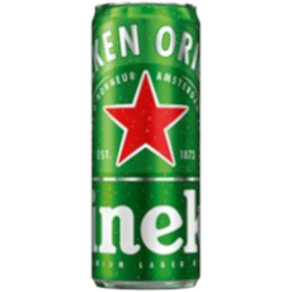Heineken Premium Lager Beer Can 330Ml