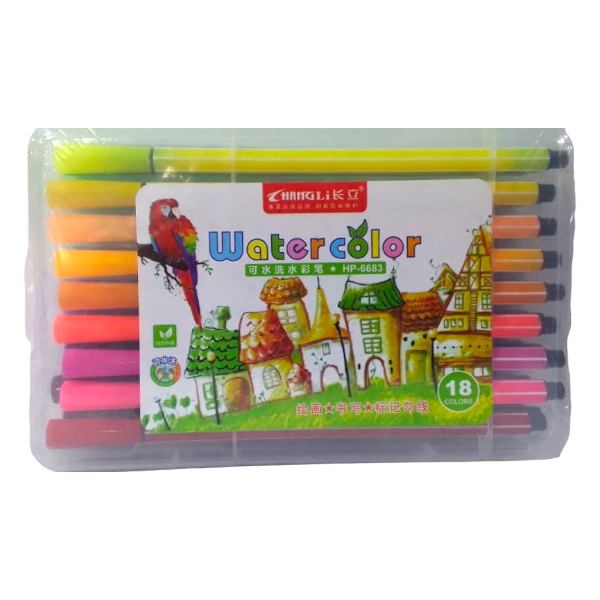 Changlik Watercolor Hp-6683 18Colors