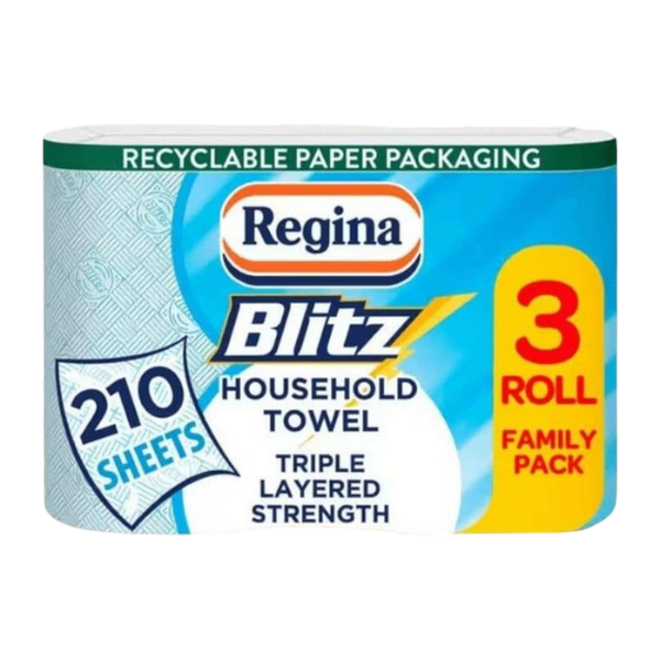 Regina Paper For People 3Ply 3 Rolls