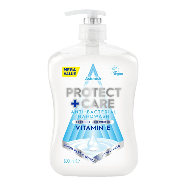 Astonish Handwash Anti Bacterial Moist Vitamin E 600Ml